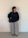 [Unisex] Pyoen Rivet Banding Training Balloon Wide Pants