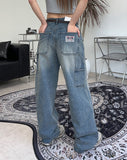 Deon Patch Carpenter Denim Pants
