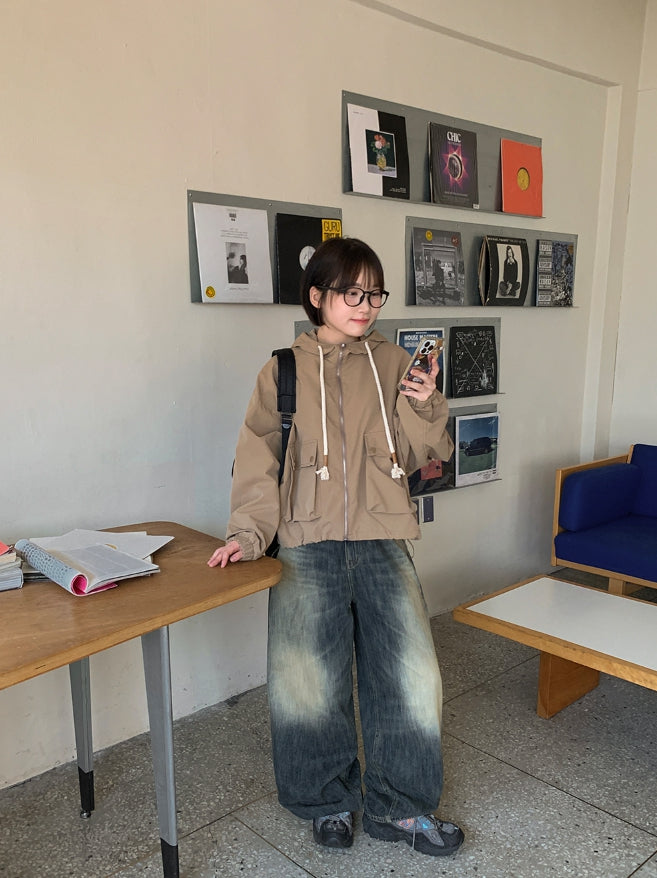 【BAON】Shokumo washing wide denim pants BAON】Shokumo washing wide denim pants (BAON/デニム
