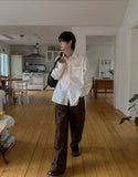 Must Curved Cotton Pants