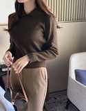 Easy Fit Brushed Banding Bootcut Pants