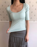 Tokyu With Cap Three Quarter T-shirt