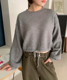 Roussoy Strap Crop Knit