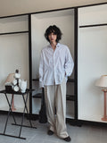 Edition pin tuck overfit shirt