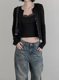 Roble Lace Cardigan Set