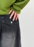Baltos Adjust Denim Bermuda Pants