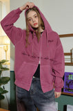 [2-WAY] Peak Star Pigment Hood Zip-up