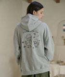 Bandana Duck Embroidered Hoodie