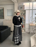 Oyui Color Round Basic Knit Cardigan