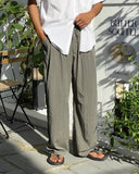 Venue Nylon Wide Banding Pants