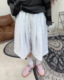 Linedine pin tuck bermuda pants