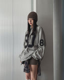 80 Numbering Printing Loose Fit Long Sleeve