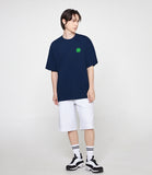 Green Ceiling Small Drawing Smile Short Sleeve Tee