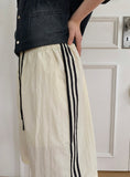 [Unisex] Hobets Track Banding Nylon Bermuda Pants