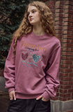 Velour Love Pigment Sweatshirt