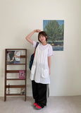 Hyons Layered Cargo Sleeveless One Piece
