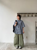 [unisex] Bavens Nylon Cargo Wide Pants