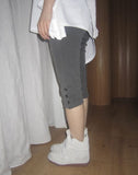 Sierra Slit Button Biker Pants