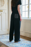 Pigment Denim Three Tuck Balloon Sweatpants