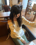 Sheese Holter Off Shoulder Loose Fit Knit