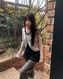 Haju Lace Layered Long Halter Sleeveless