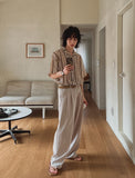 Kao Crochet Half Shirt