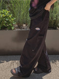 school nylon string pants