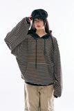 Baron stripe over hoodie