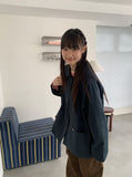 Hitali Cotton Trench Half Jacket