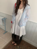 Ikoha Flower String Hood Windbreaker