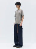 STRIPE LAYERED HALF T