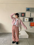 Motimd color cotton pants