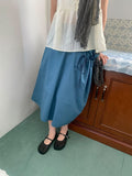 Kannahi Shirring Long Skirt