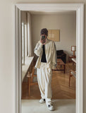 Kcat Velour Wide Track Pants
