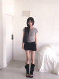Confi Rivet Cotton Shorts