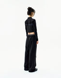 Double-Waisted Jersey Pants