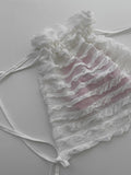 Eyelet Frill Backpack