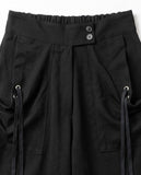 STRING CARGO ANKLE PANTS