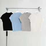 [Premium] If Cashmere Half Neck Knit