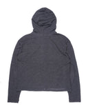 SOFT KNIT HOOD ZIP-UP