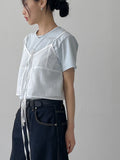 Chewing Tension Cotton Short Sleeve T-Shirt