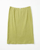 RIB RIBBON MIDI SKIRT