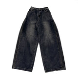 Motive Zip-up Wide Denim