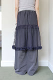 Matty chiffon skirt pants
