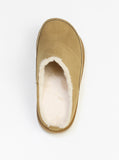 Tom Natural Leather Ugg Slippers