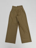 Lip Pocket High Waist Long Slacks