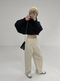 [unisex] Work Peach Bijo Wide Pants