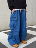Over-Balloon Cargo Banding Denim
