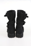 Round three belt boots
