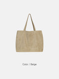 Muffin Suede Big Shopper Bag